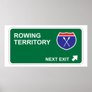 Rowing Next Exit Poster