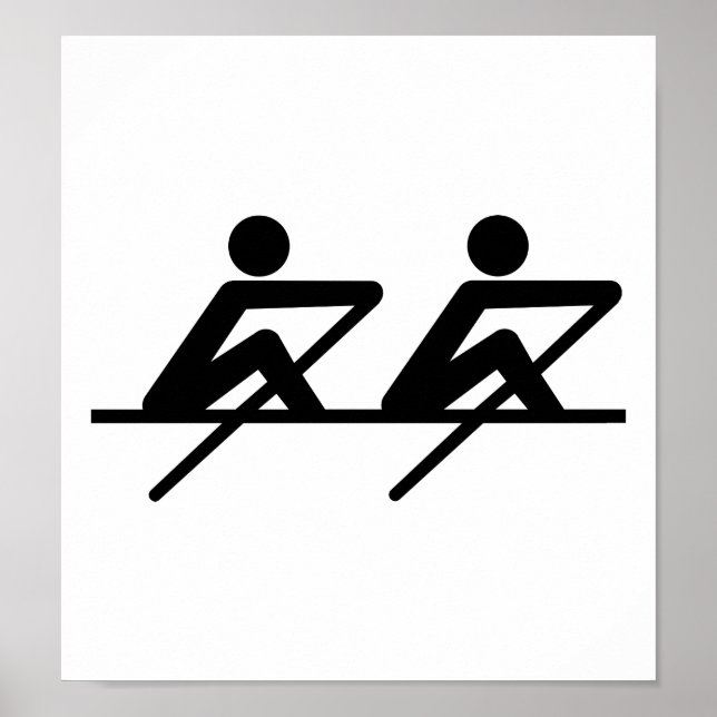 Rowing paddle team poster (Front)