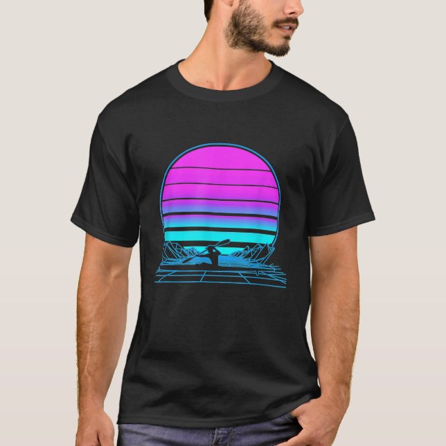 Rowing Pastel Goth Vaporwave T-Shirt (Front)