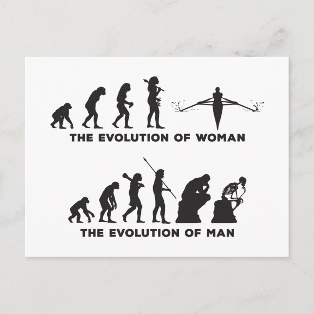 Rowing Postcard (Front)