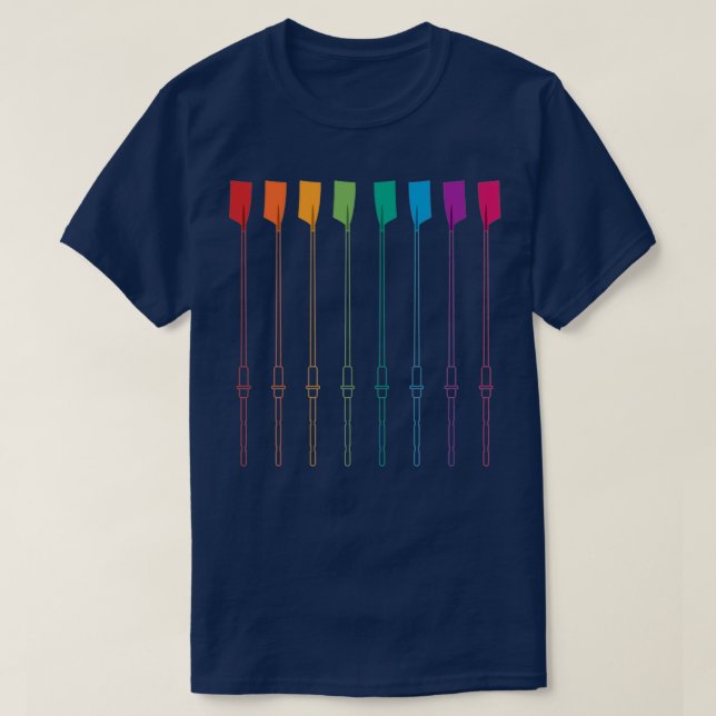 Rowing Pride T-Shirt (Design Front)