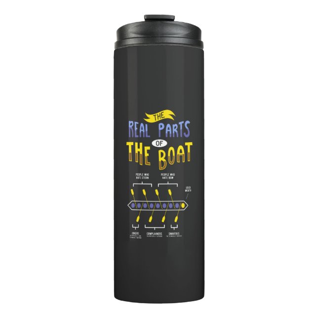 Rowing Rowing Boat Thermal Tumbler (Front)