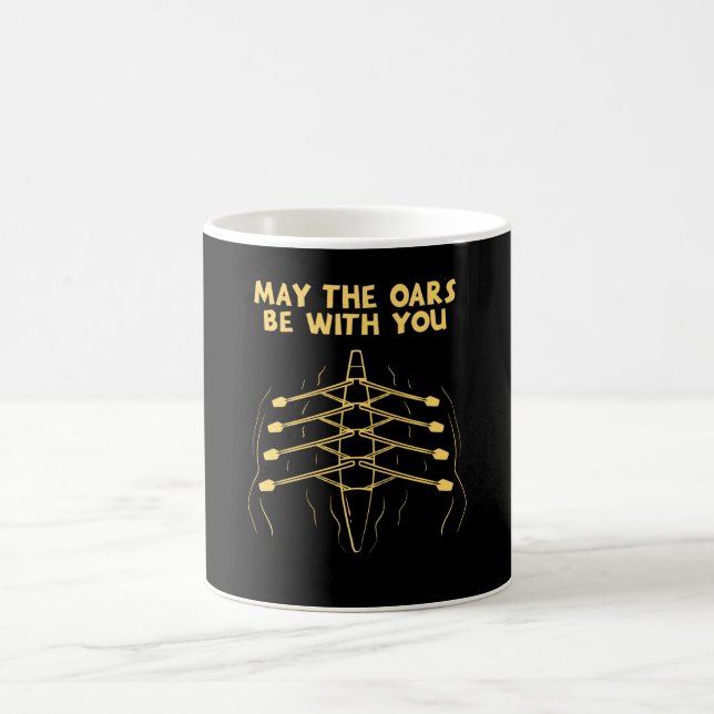 Rowing Rowing Sport Coffee Mug (Center)