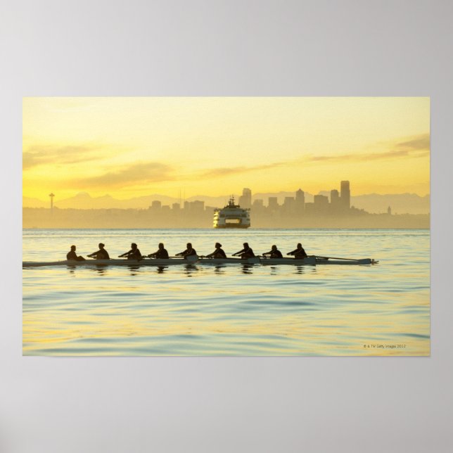 Rowing Team 2 Poster (Front)