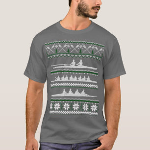 Rowing Team Funny Noel Gift Ugly Christmas Sweater