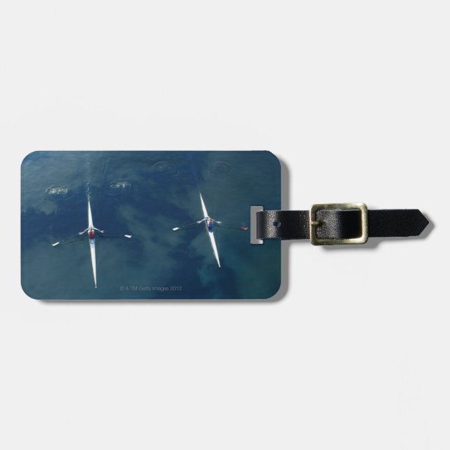 Rowing Team Luggage Tag (Front Horizontal)