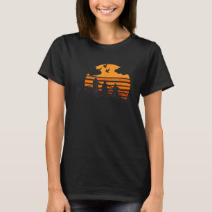 Rowing Team Sunset Lake Cute Crew Sport Gift T-Shirt