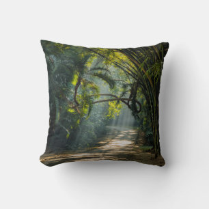 Rows of Bamboo Cushion