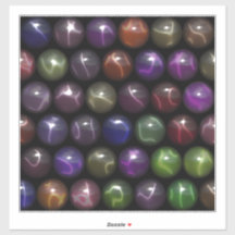 Rows Of Catseye Marbles