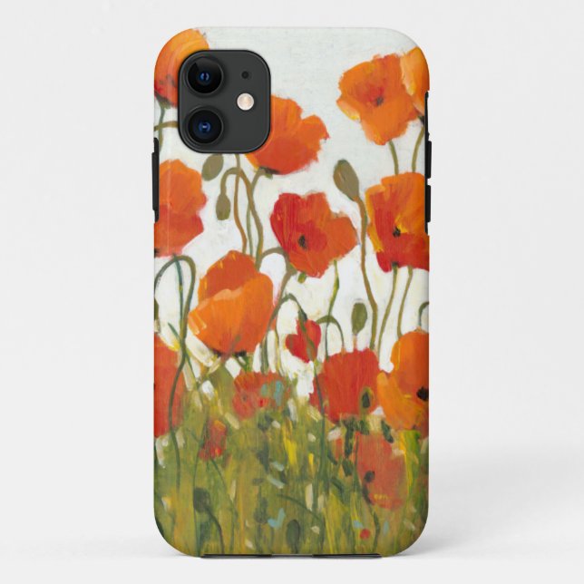 Rows of Poppies I Case-Mate iPhone Case (Back)