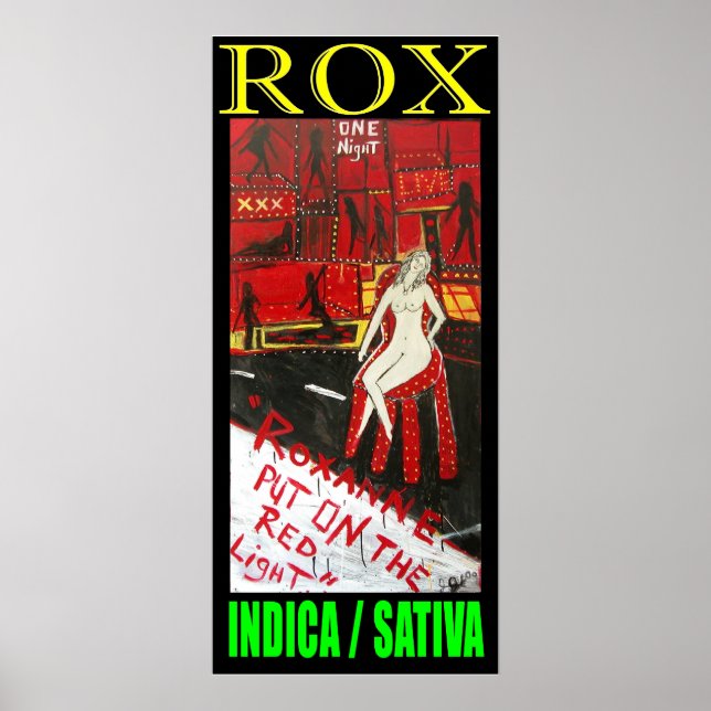 ROX INDICA SATIVA POSTER (Front)