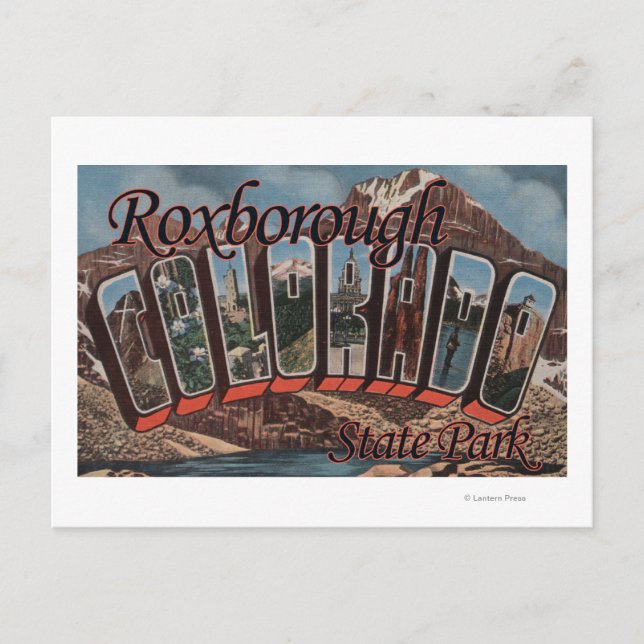 Roxborough State Park, Colorado Postcard (Front)