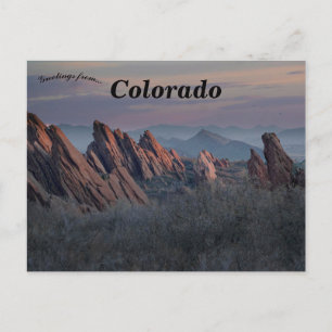 Roxborough State Park Littleton Colorado Postcard
