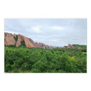 Roxborough Valley Woodland and Rock Forms Photo Print