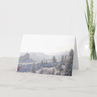 Roxborough White Out (A) Card