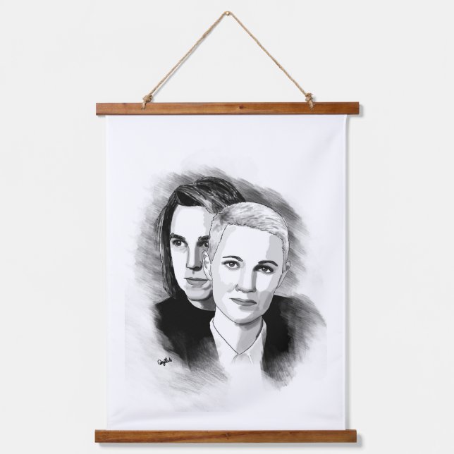 Roxette Art Hanging Tapestry (Front)