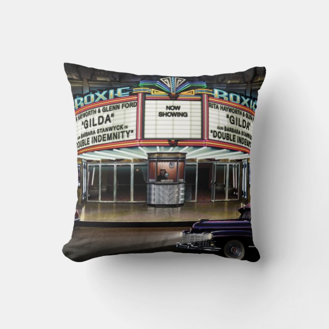Roxie Picture Show Cushion (Front)