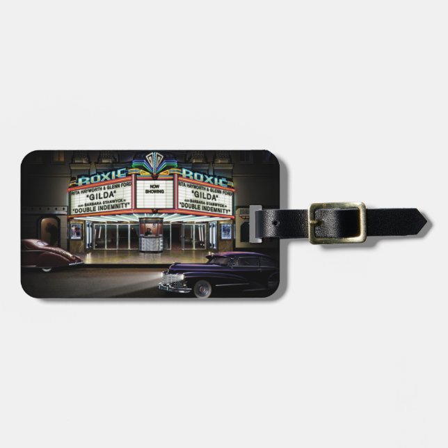 Roxie Picture Show Luggage Tag (Front Horizontal)