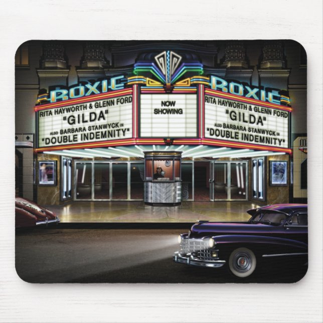 Roxie Picture Show Mouse Mat (Front)