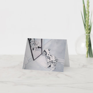 Roxie the Dalmatian Card