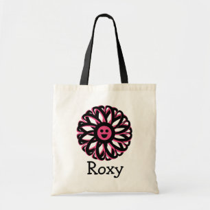 Roxy Happy Flower Personalised Tote Bag