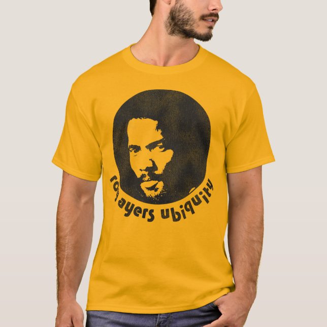 Roy Ayers - Ubiquity Jazz Vibraphonist Retro Music T-Shirt (Front)