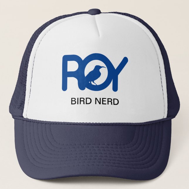 Roy Bird Nerd Trucker Hat (Front)