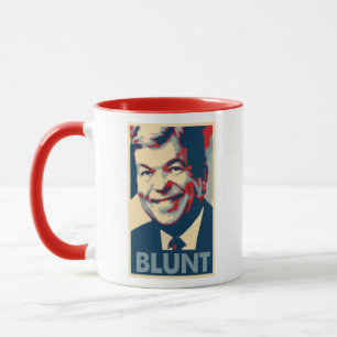 Roy Blunt Poster Political Parody Mug