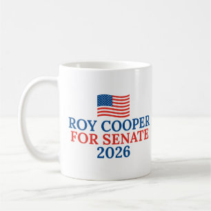 Roy Cooper for Senate 2026 Election Coffee Mug