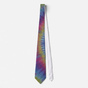 Roy G Biv Tie Dye Necktie