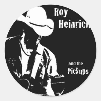 Roy Heinrich and the Pickiups Classic Round Sticker