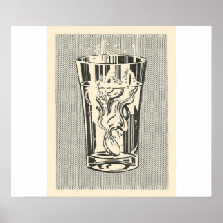 Roy Lichtenstein - Alka Seltzer  Poster