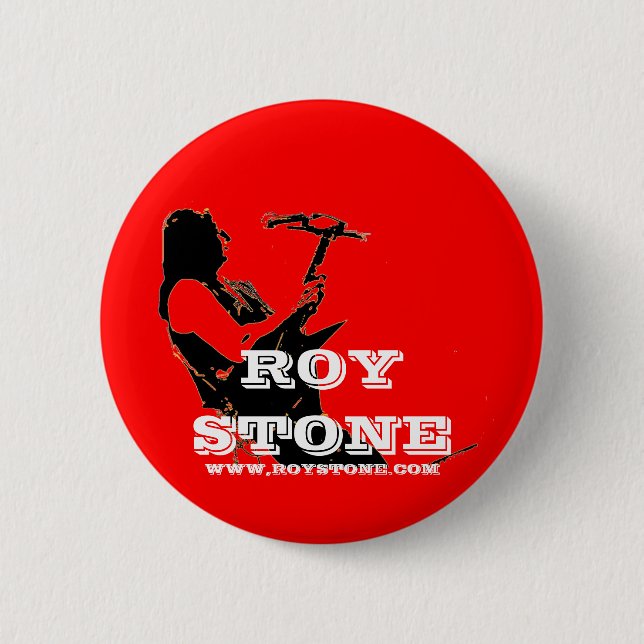 ROY STONE RED LOGO BADGE (Front)