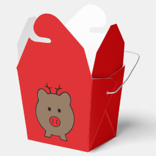 Roy the Christmas Pig Favour Box