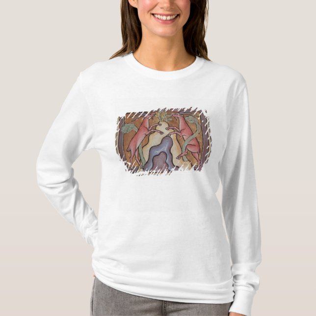 Roy Wild goats from a Bestiary T-Shirt (Front)