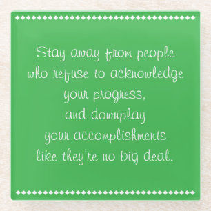 Royal Advice Glass Coaster