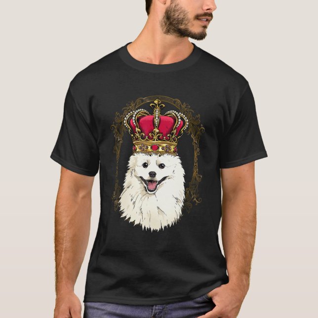 Royal American Eskimo Spitz King Queen Princess Do T-Shirt (Front)