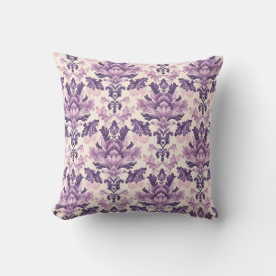Royal Amethyst Damask Princesscore Cushion