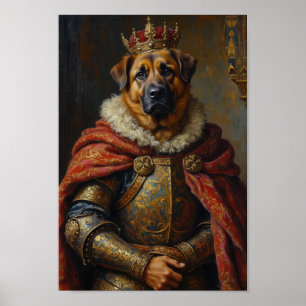 Royal Anatolian Shepherd Portrait Poster
