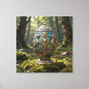Royal Ancient Heritage Egg Art-Elite Collection 0 Canvas Print