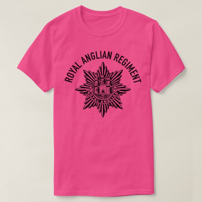 Royal Anglian Regiment 4 T-Shirt (Design Front)