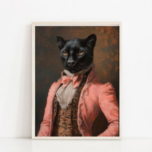 Royal Animal Painting, Victorian Animal Portrait, Poster