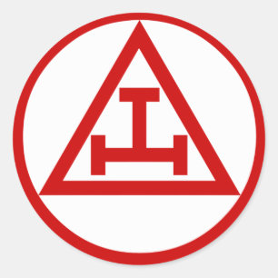 Royal Arch Chapter Classic Round Sticker