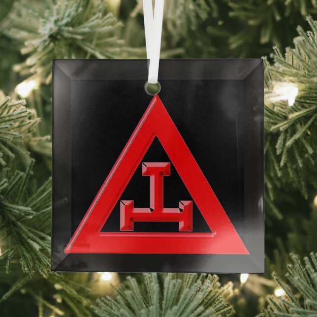 Royal Arch Glass Tree Decoration (Insitu)