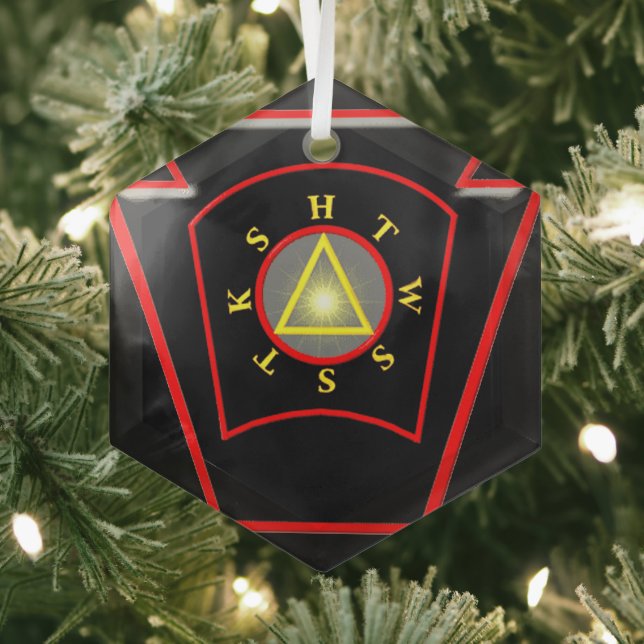 Royal Arch Glass Tree Decoration (Insitu)