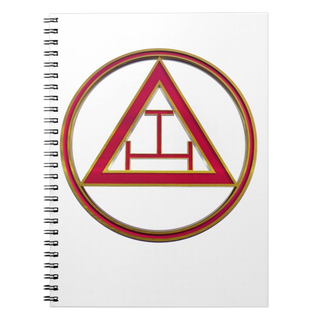 Royal Arch Triple Tau Notebook (Front)