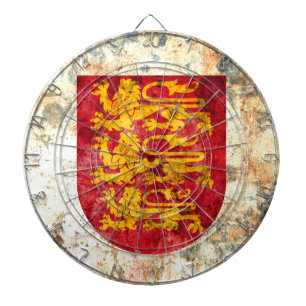 Royal Arms of England Dartboard