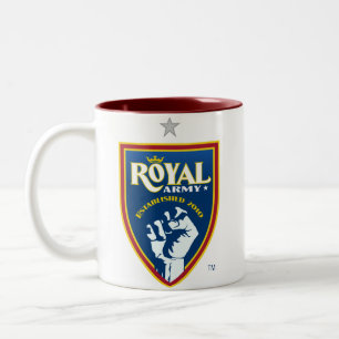 Royal Army Logo / Red SLTID on Red Mug
