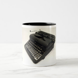 Royal Arrow typewriter Two-Tone Coffee Mug