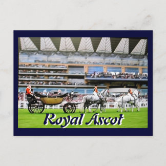 Royal Ascot Diamond Jubilee postcard